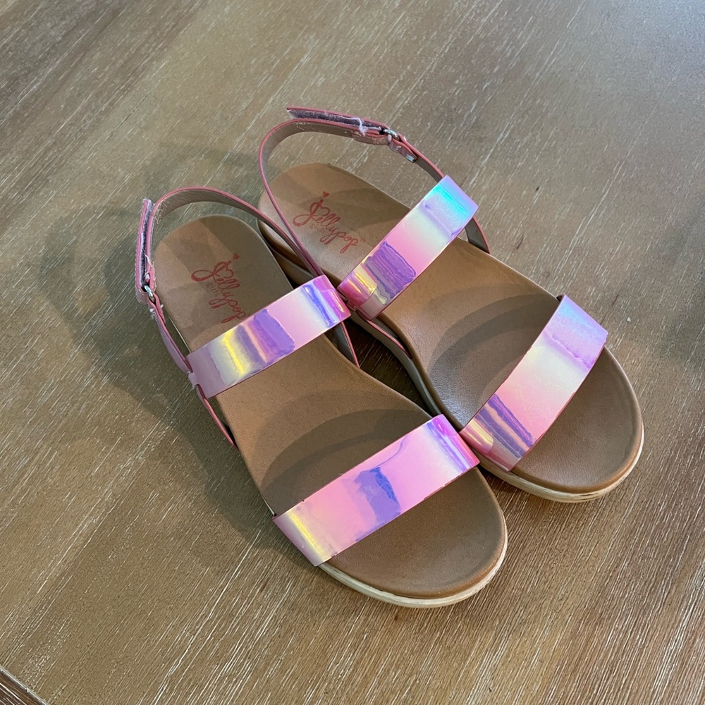 Girls Jellypop Iridescent Sandals